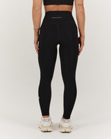 SCULPT POCKET FULL LENGTH LEGGINGS - BLACK