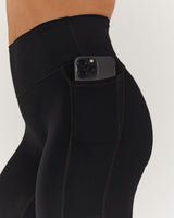 SCULPT POCKET FULL LENGTH LEGGINGS - BLACK