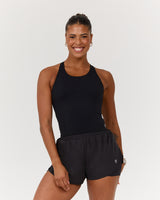 SCULPT POCKET TOP - BLACK