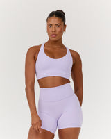 SCULPT RACER BRA - LILAC HAZE