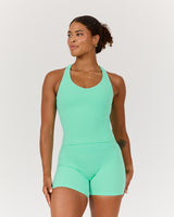 SCULPT RACER TOP - CYBER MINT