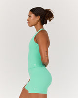 SCULPT RACER TOP - CYBER MINT