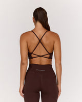 SEAMLESS NORA BRA - CHESTNUT