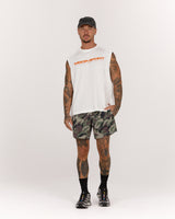 SWIFT SHORTS 6" - VINTAGE CAMO PRINT