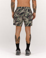 SWIFT SHORTS 6" - VINTAGE CAMO PRINT