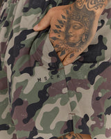 SWIFT SHORTS 6" - VINTAGE CAMO PRINT