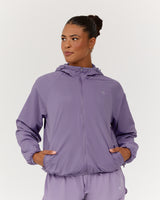 ULTRA LIGHT RUNNING JACKET - DUSTED GRAPE
