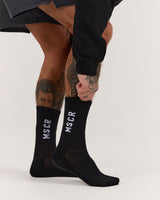 MENS MSCR SOCKS - BLACK
