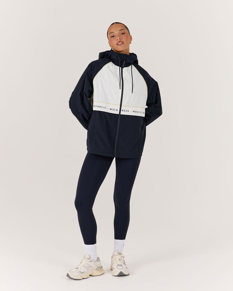 AERO SPRAY JACKET - NAVY