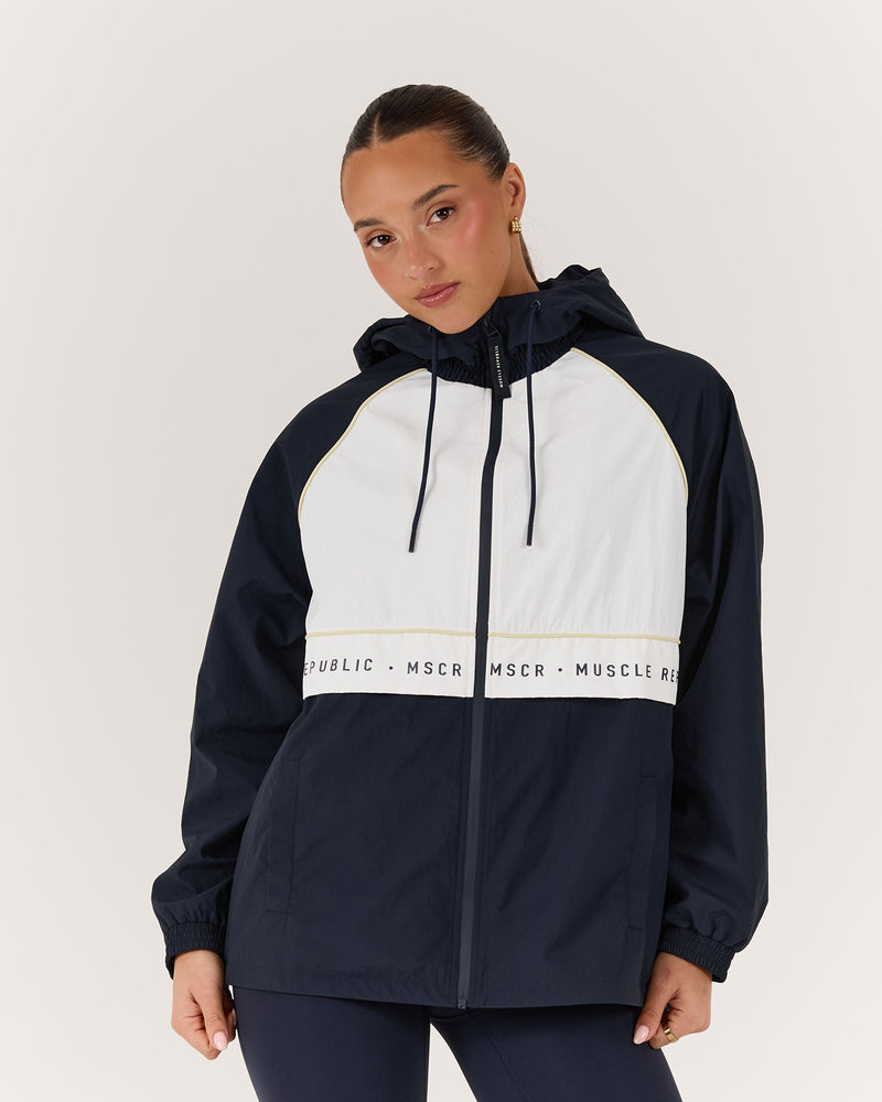AERO SPRAY JACKET - NAVY