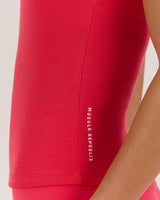 AGILITY RIBBED TANK TOP - SUNRISE