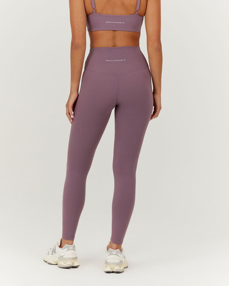 AIRE LEGGINGS 28" - PLUM