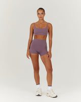 AIRE SHORTS 4" - PLUM