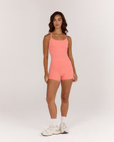 AIRE KEYHOLE RACER BACK TOP - BISQUE