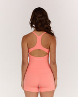 AIRE KEYHOLE RACER BACK TOP - BISQUE