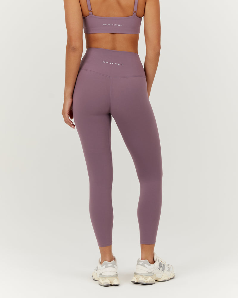 AIRE LEGGINGS 24" - PLUM