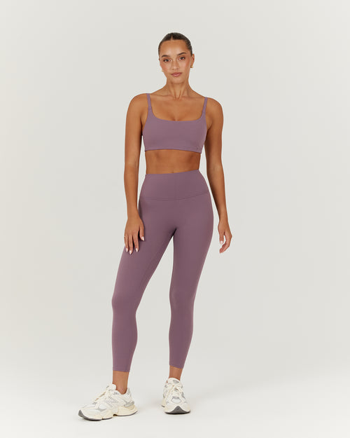 AIRE LEGGINGS 24" - PLUM