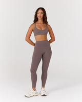 AIRE FULL LENGTH LEGGINGS - PEPPERCORN