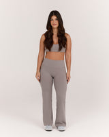 AIRE PETITE FLARED PANT - DOVE