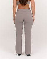 AIRE PETITE FLARED PANT - DOVE