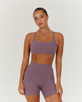 AIRE RACER BRA - PLUM