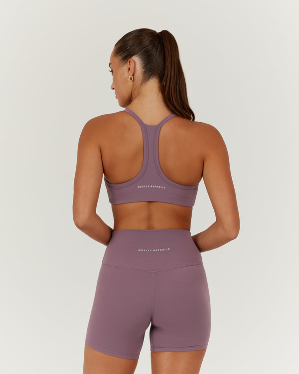 AIRE RACER BRA - PLUM