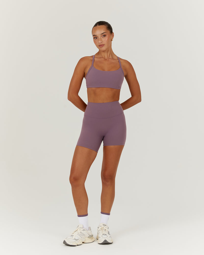 AIRE RACER BRA - PLUM