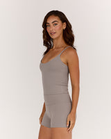 AIRE SCOOP TOP - DOVE