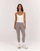 AIRE SCOOP TOP - VANILLA