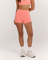 AIRE SHORTS 4" - BISQUE