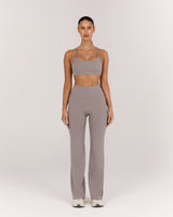 AIRE TALL FLARED PANT - DOVE