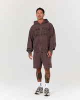 ALUMNI SHORTS - FADED PEPPERCORN