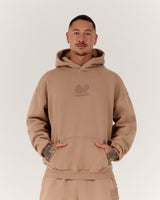 AP CLASSIC HOODIE - LATTE