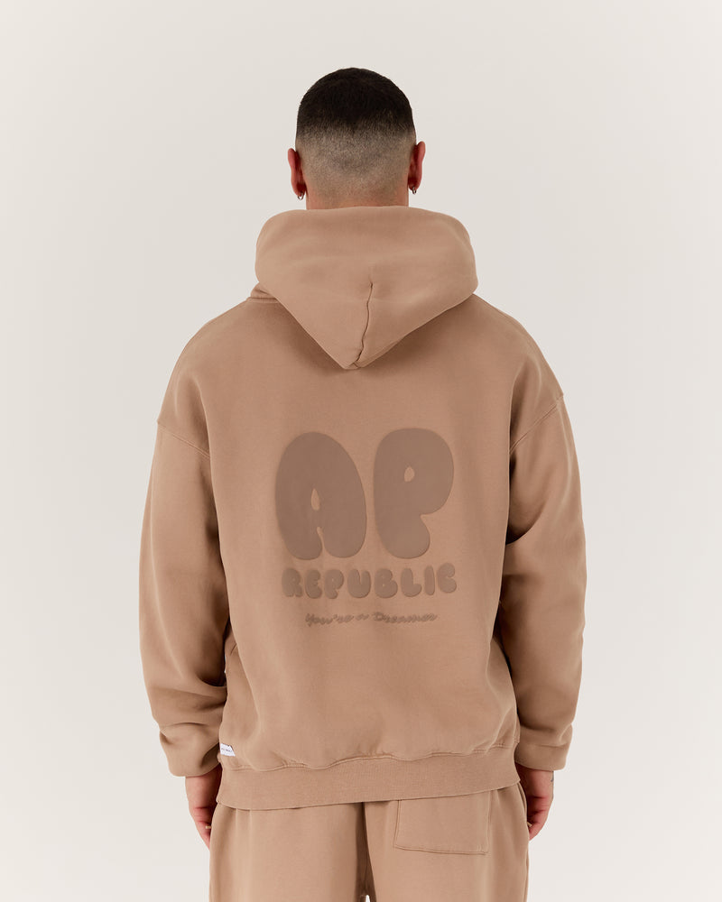 AP CLASSIC HOODIE - LATTE