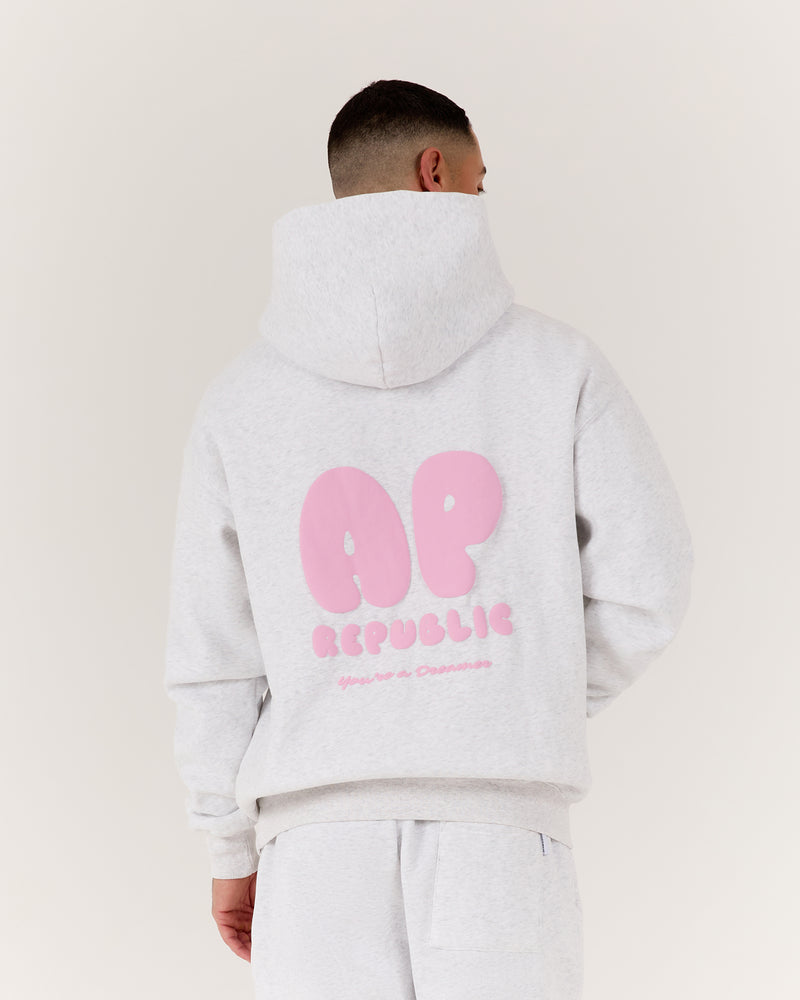 AP CLASSIC HOODIE - SNOW GREY