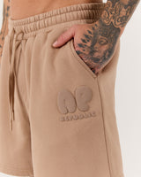 AP CLASSIC SHORTS - LATTE