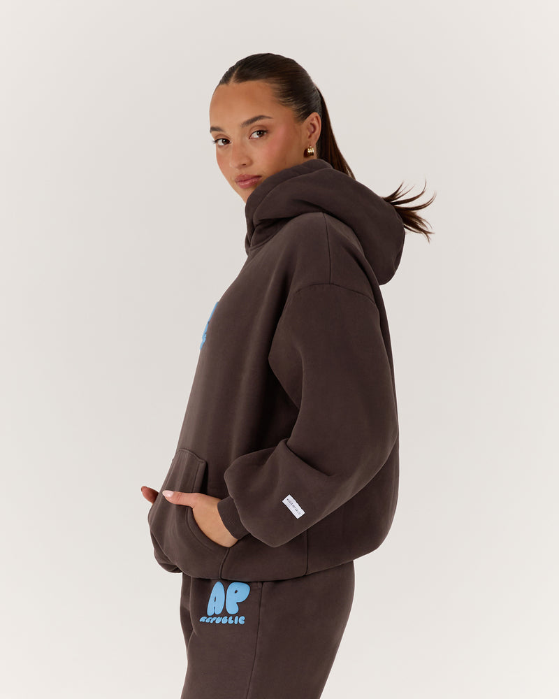 AP OVERSIZED HOODIE - OAKWOOD