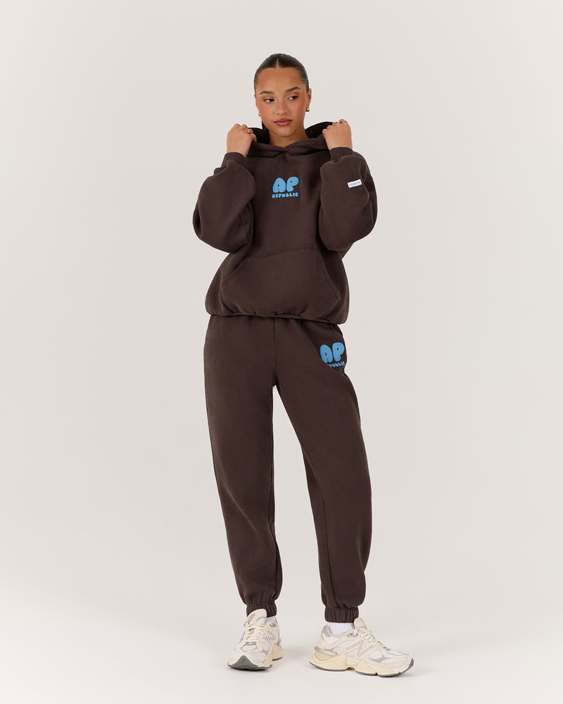 AP OVERSIZED HOODIE - OAKWOOD