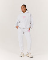 AP OVERSIZED HOODIE - SNOW GREY