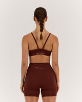 LUXE ASH BRA - CHOCOLATE