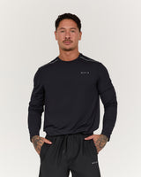 ASPIRE LONG SLEEVE TEE - BLACK