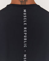 ASPIRE LONG SLEEVE TEE - BLACK