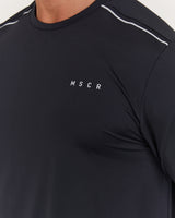 ASPIRE LONG SLEEVE TEE - BLACK