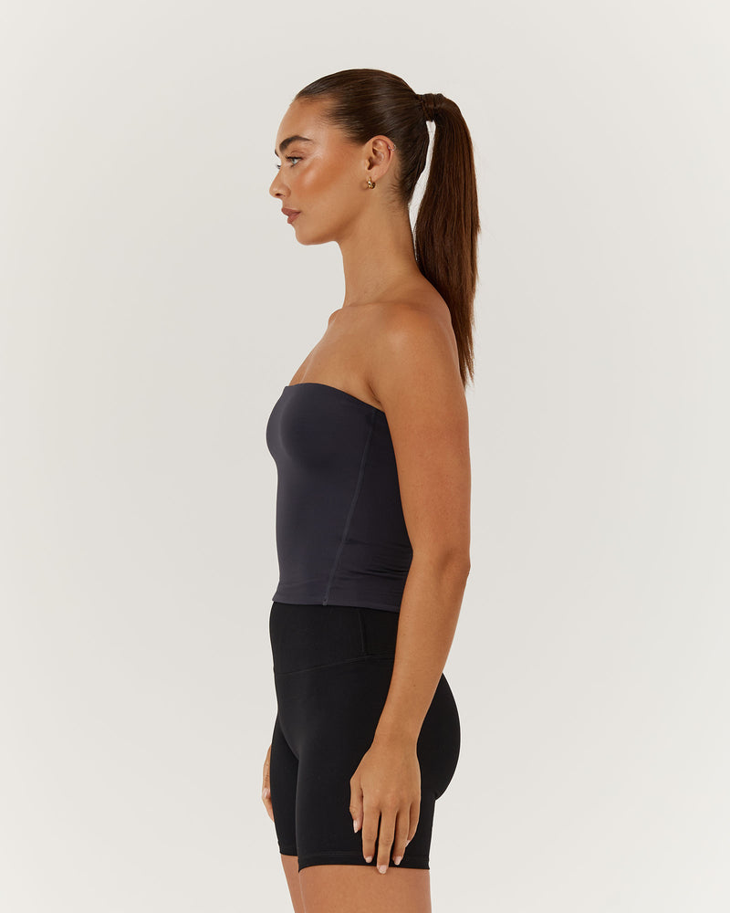 ATHLEISURE TUBE TOP - STORM