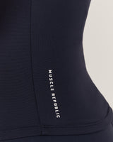 ATHLEISURE TANK - DEEP NAVY