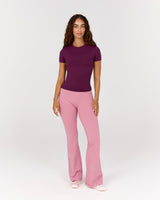 ATHLEISURE TOP - BEET