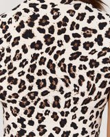 ATHLEISURE TOP - FIERCE LEOPARD