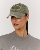 ATHLETICS DENIM CAP - SAGE DENIM