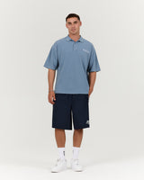 BALLER BAGGY SHORTS - MIDNIGHT NAVY