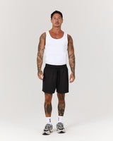 BASKETBALL SHORTS 5" - BLACK
